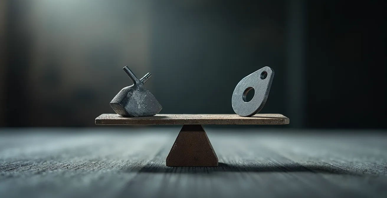 Comparaison visuelle de l'usure entre fraise standard et TiAlN après usage