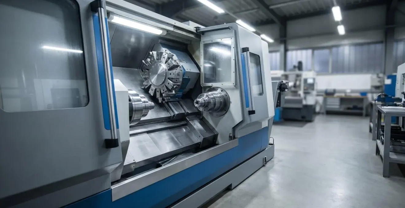 Machine-outil polyvalente à commande numérique exécutant simultanément plusieurs opérations d'usinage de haute précision