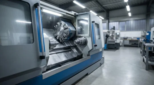 Machine-outil polyvalente à commande numérique exécutant simultanément plusieurs opérations d'usinage de haute précision