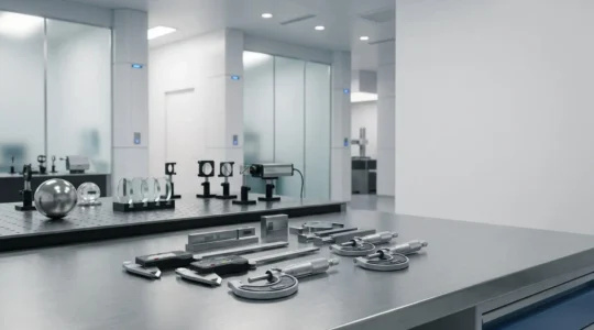 Chaîne de traçabilité métrologique reliant les instruments de mesure industriels au Système International d'unités